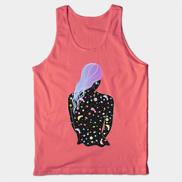 Made of Stars Tank Top by anneamanda